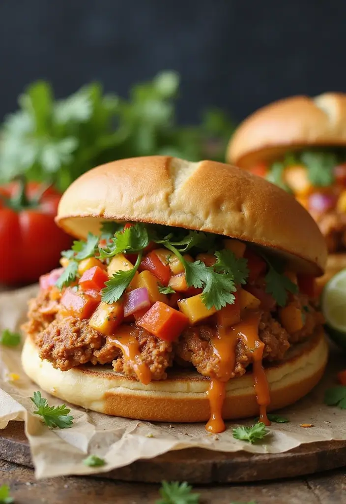30 Rotisserie Chicken Sandwich Recipes That Are Fresh & Filling - 9. Southwest Chicken Sandwich