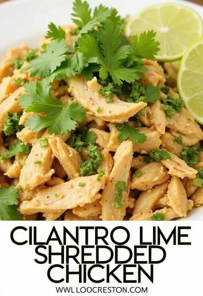 30 Ways to Boil Chicken to Shred Perfectly Every Time 151 30 Ways to Boil Chicken to Shred Perfectly Every Time - 28. Cilantro Lime Shredded Chicken