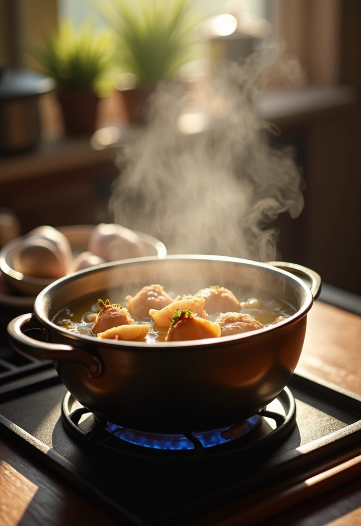 30 Ways to Boil Chicken to Shred Perfectly Every Time 22 30 Ways to Boil Chicken to Shred Perfectly Every Time - 5. Garlic and Ginger Infused Chicken